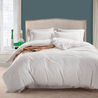 Washed Cotton Solid Colour Bedding Set