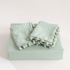 Washed Cotton Solid Colour Bedding Set