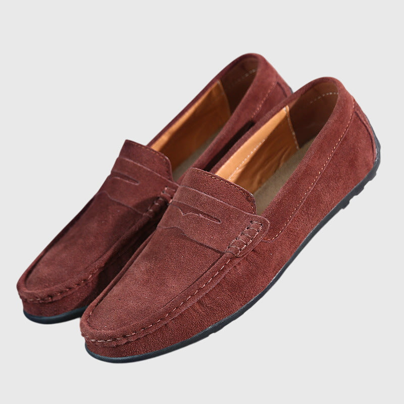 Renata | Women's Suede Slip-On Driving Loafers