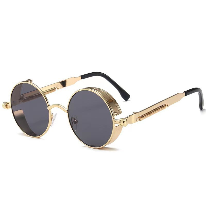 Mirabelle | Retro Round-Frame UV400 Sunglasses
