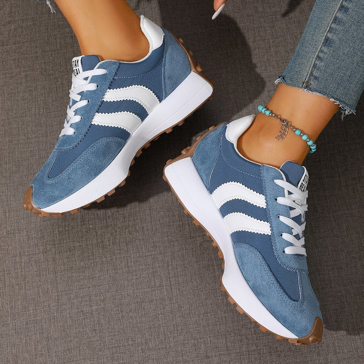 Danyzheiah colour-block sneakers in blue