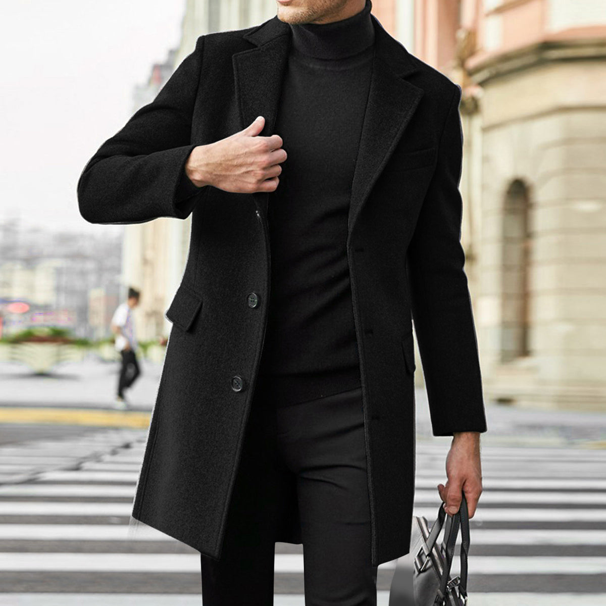 Roland | Men's British-Style Tailored Overcoat