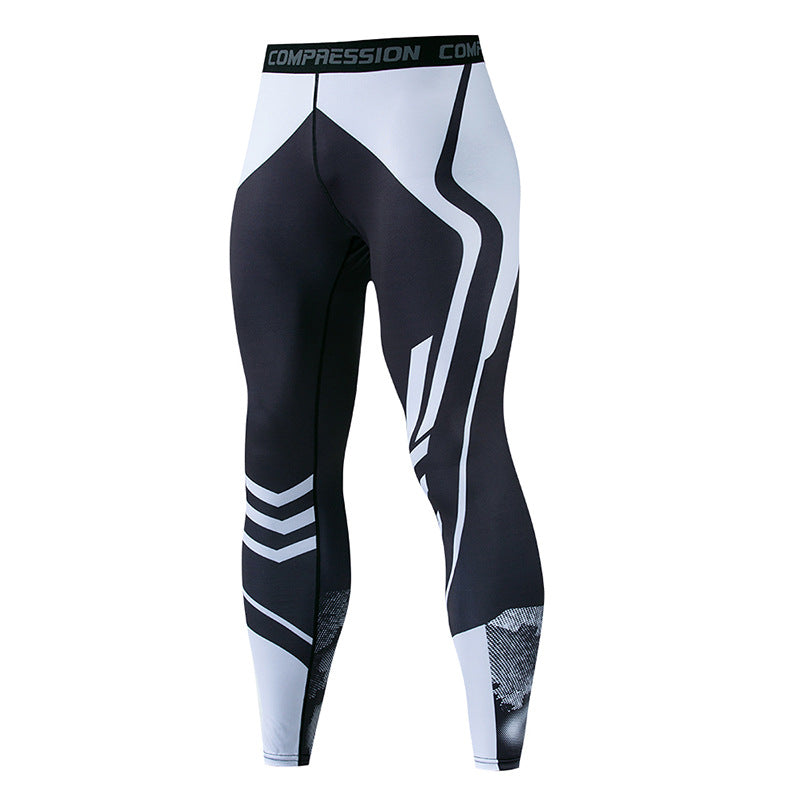 Mens Quick Dry Fitness Yoga Running Trousers