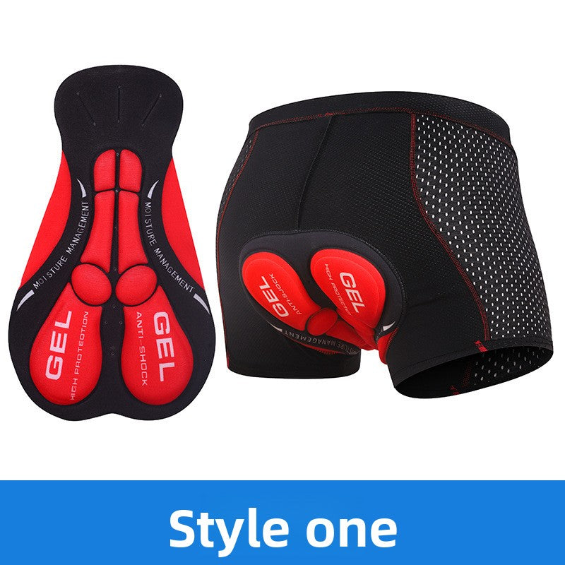 Men's Cycling Shorts with Silicone Grip