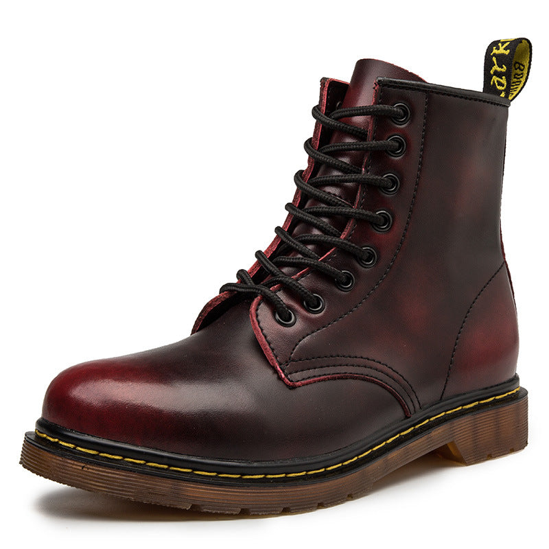 Armand | Men's Leather Mid-Top Lace-Up Boots