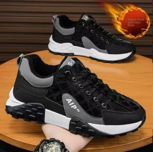 Felix | Men's Cotton-Lined Casual Sports Sneakers