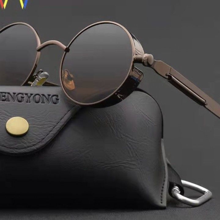 Mirabelle | Retro Round-Frame UV400 Sunglasses
