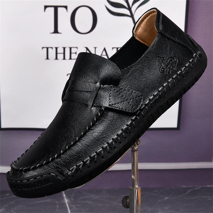 Soren | Men's Soft-Sole Slip-On Leather Shoes