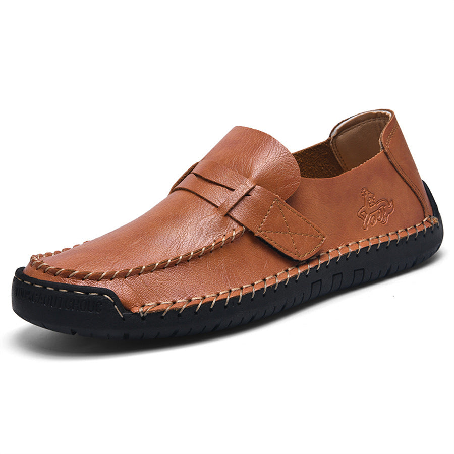 Soren | Men's Soft-Sole Slip-On Leather Shoes
