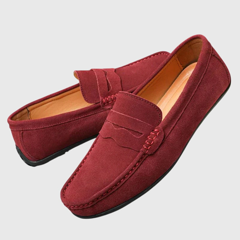 Renata | Women's Suede Slip-On Driving Loafers