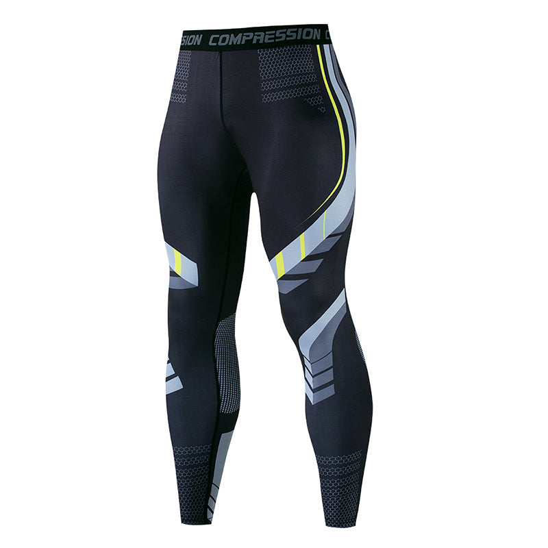 Mens Quick Dry Fitness Yoga Running Trousers