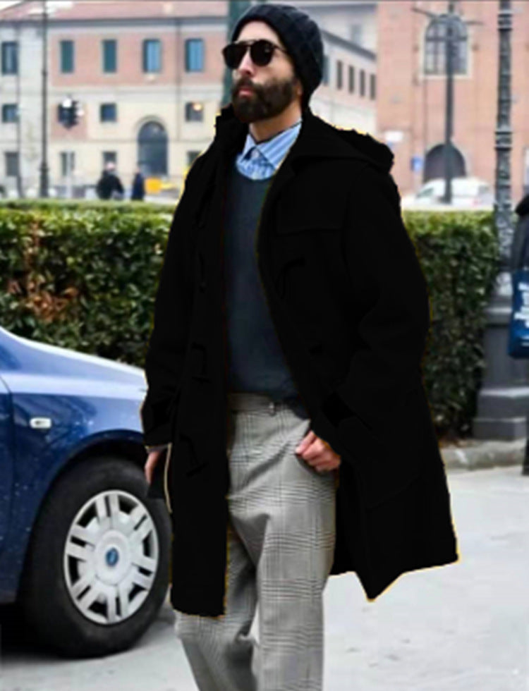 Maxime | Men's Classic Wool-Look Overcoat