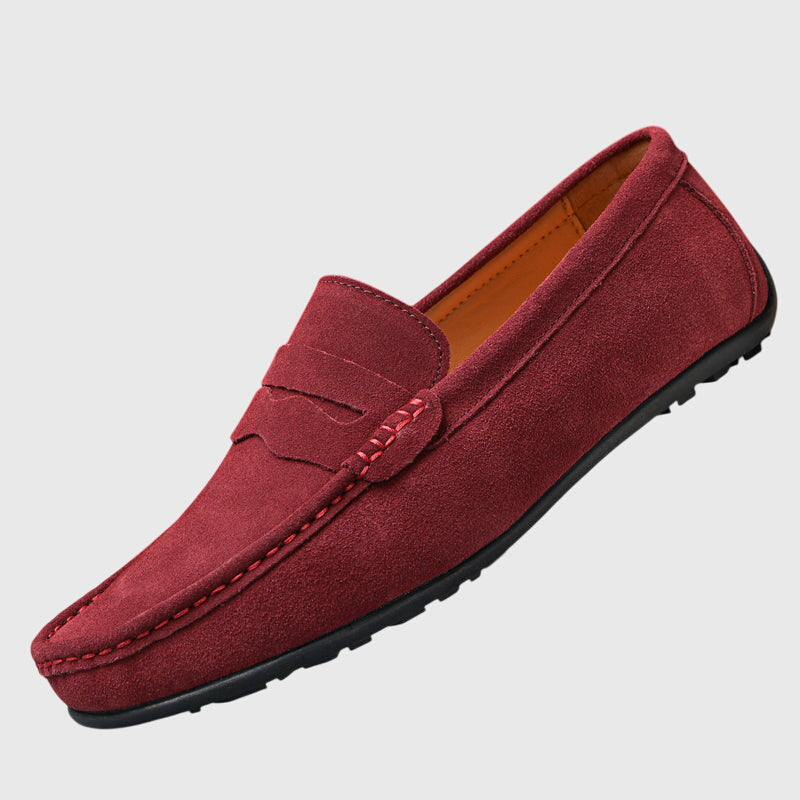 Renata | Women's Suede Slip-On Driving Loafers