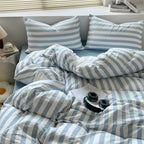 Double-Layer Cotton Gauze Bedding Set