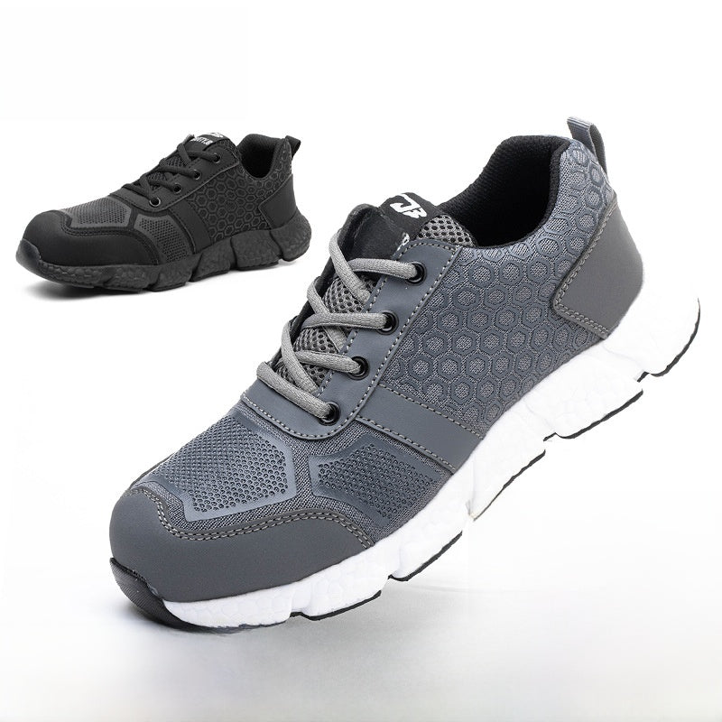 Ronan | Men's Breathable Steel-Toe Safety Work Shoes