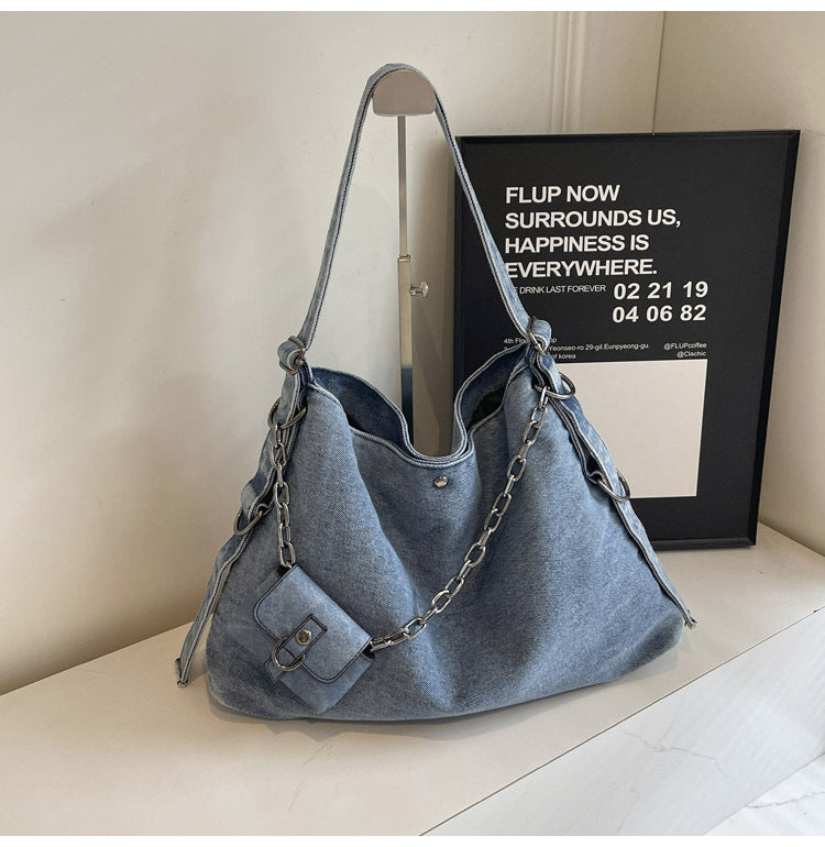 Juliette | Women's Denim Tote & Crossbody Bag