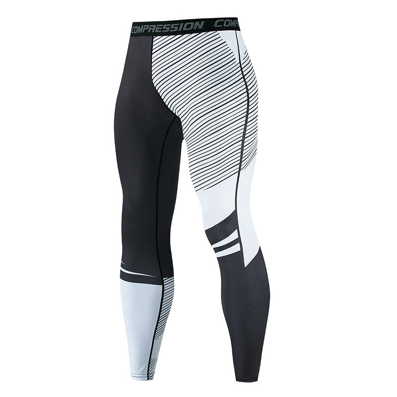 Mens Quick Dry Fitness Yoga Running Trousers