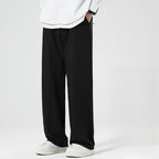 Mens Casual Loose Fit Dress Pants