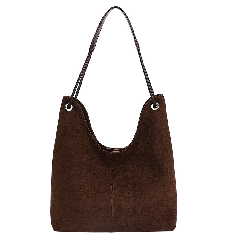 Seraphine | Women's Faux Suede Shoulder Tote Bag
