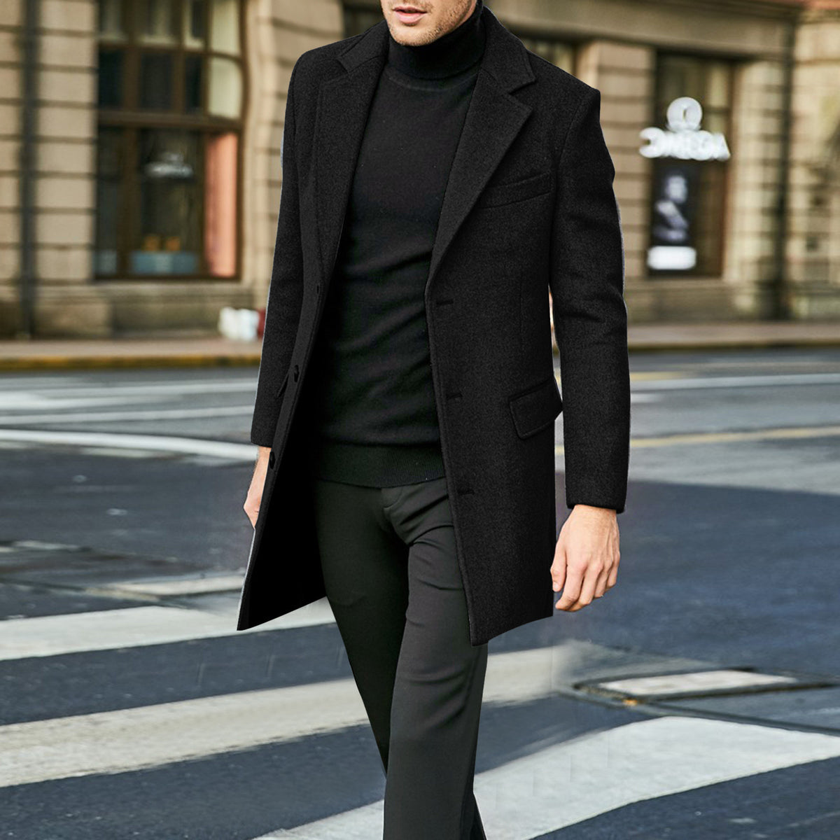 Roland | Men's British-Style Tailored Overcoat