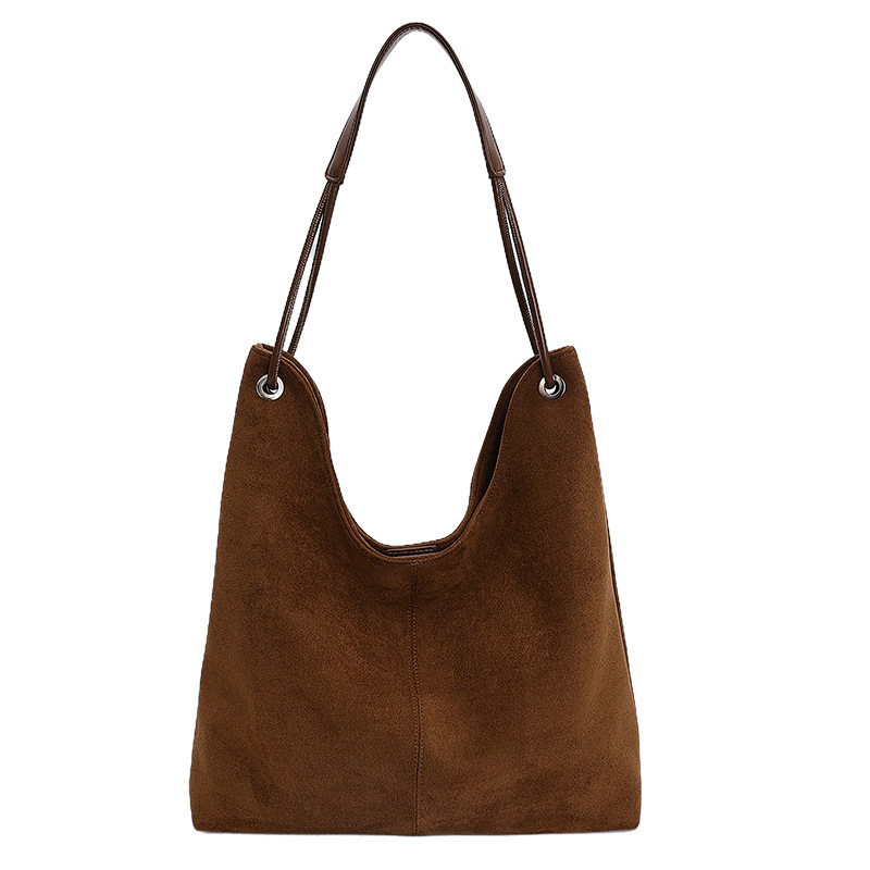 Seraphine | Women's Faux Suede Shoulder Tote Bag