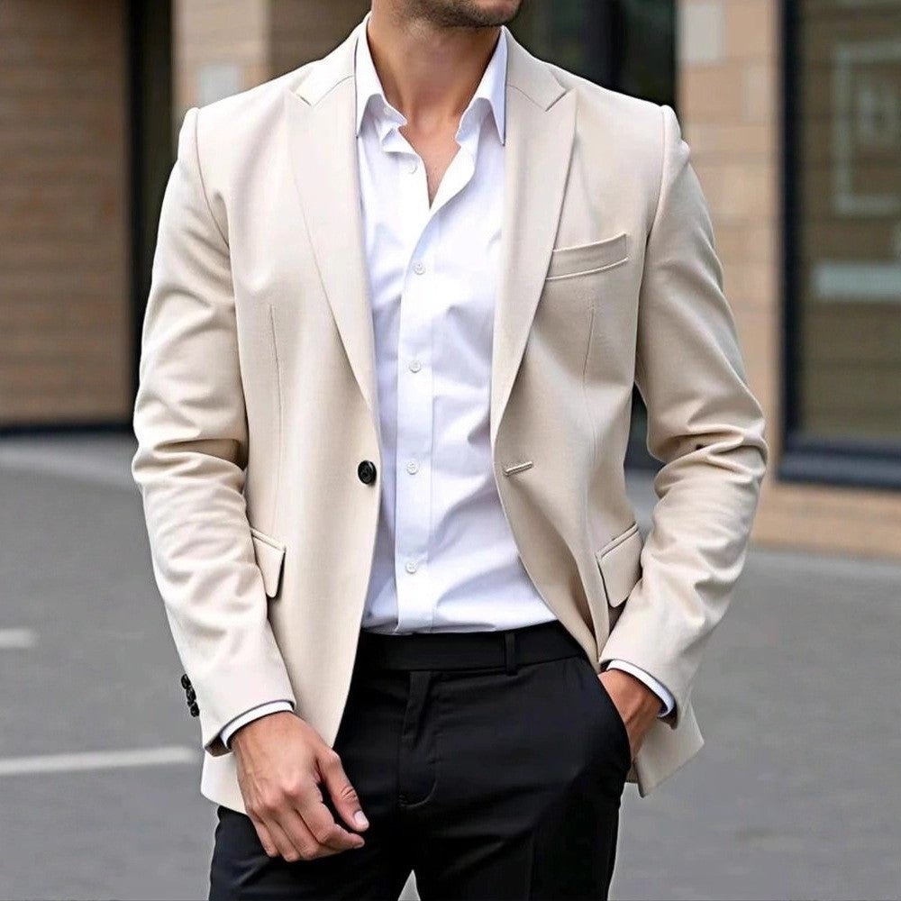 Remy | Men's Slim-Fit Single-Button Suit Jacket