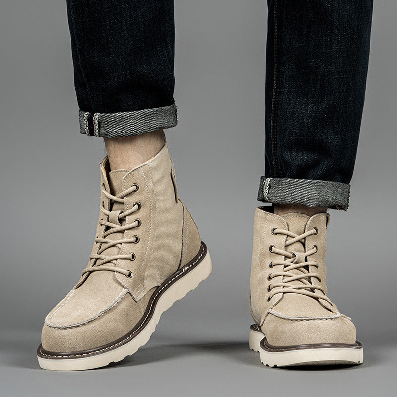 Hugo | Men's Retro Suede Work Boots