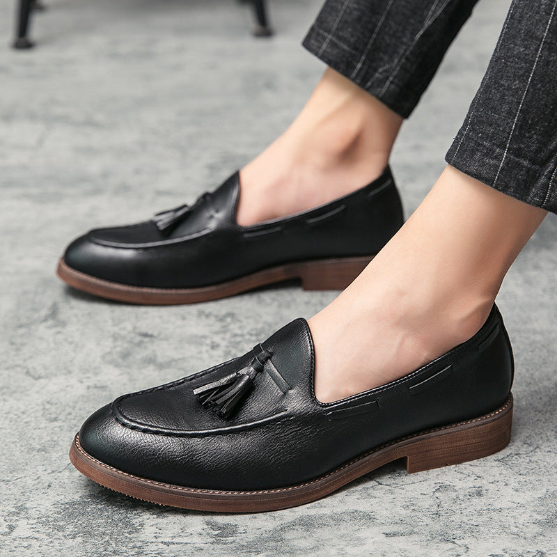 Rafferty | Men's Tassel Slip-On Leather Loafers