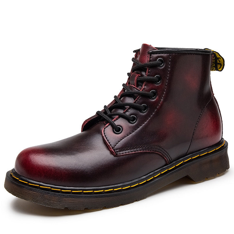 Armand | Men's Leather Mid-Top Lace-Up Boots