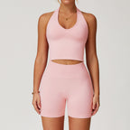 Seamless Racerback Two-Piece | Bra & Shorts