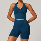 Seamless Racerback Two-Piece | Bra & Shorts