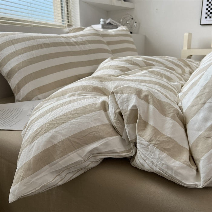 Double-Layer Cotton Gauze Bedding Set