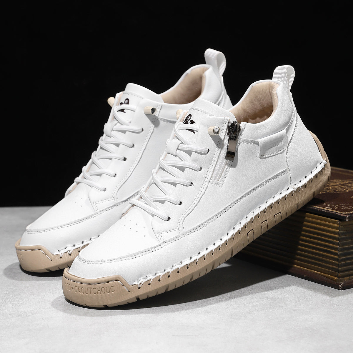 Cyprien | Men's Mid-Top Lace-Up Casual Boots