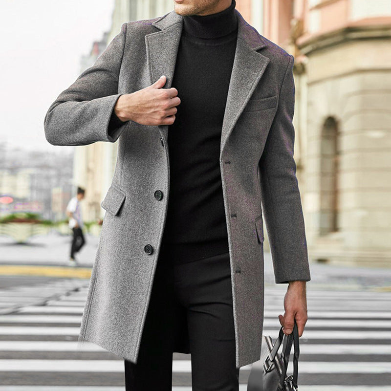 Roland | Men's British-Style Tailored Overcoat
