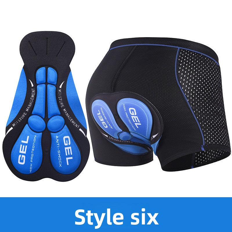 Men's Cycling Shorts with Silicone Grip