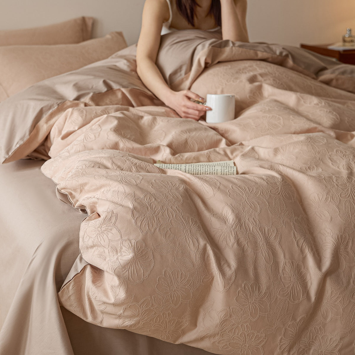 Jacquard Cotton Bedding Set