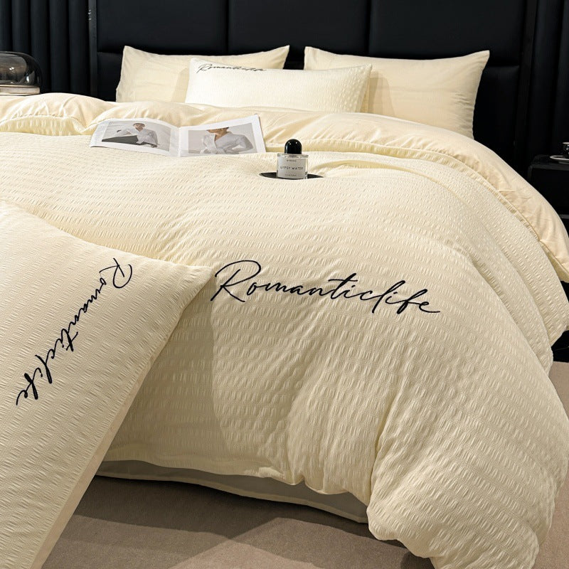 Washed Cotton Bedding Set
