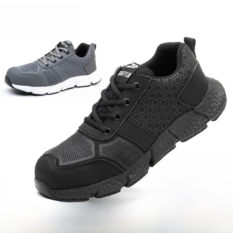 Ronan | Men's Breathable Steel-Toe Safety Work Shoes