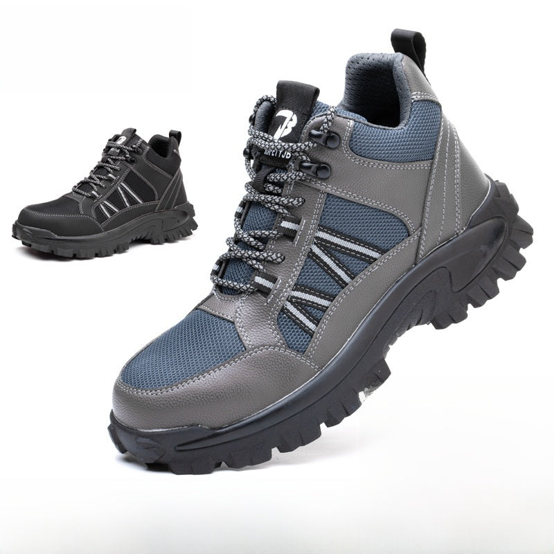 Ronan | Men's Breathable Steel-Toe Safety Work Shoes