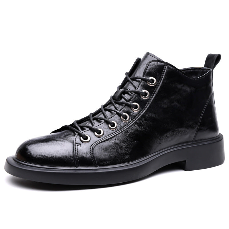 Thibault | Men's Retro Soft-Sole Lace-Up Boots