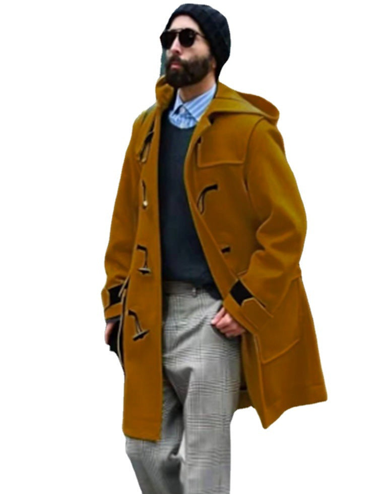 Maxime | Men's Classic Wool-Look Overcoat