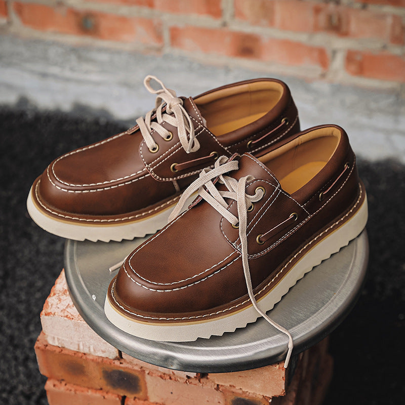 Jasper | Men's Low-Cut Leather Sneakers