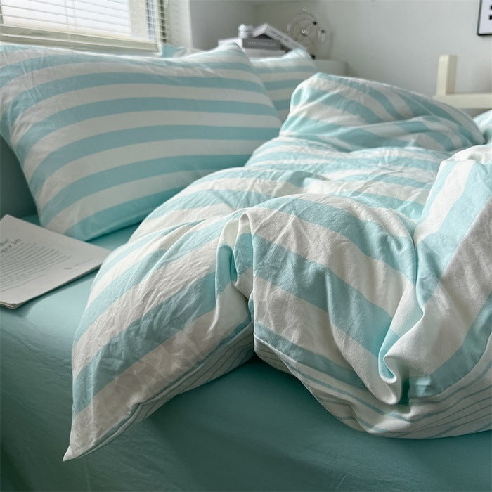 Double-Layer Cotton Gauze Bedding Set