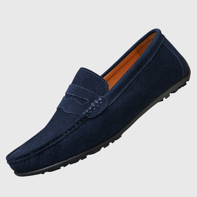 Renata | Women's Suede Slip-On Driving Loafers