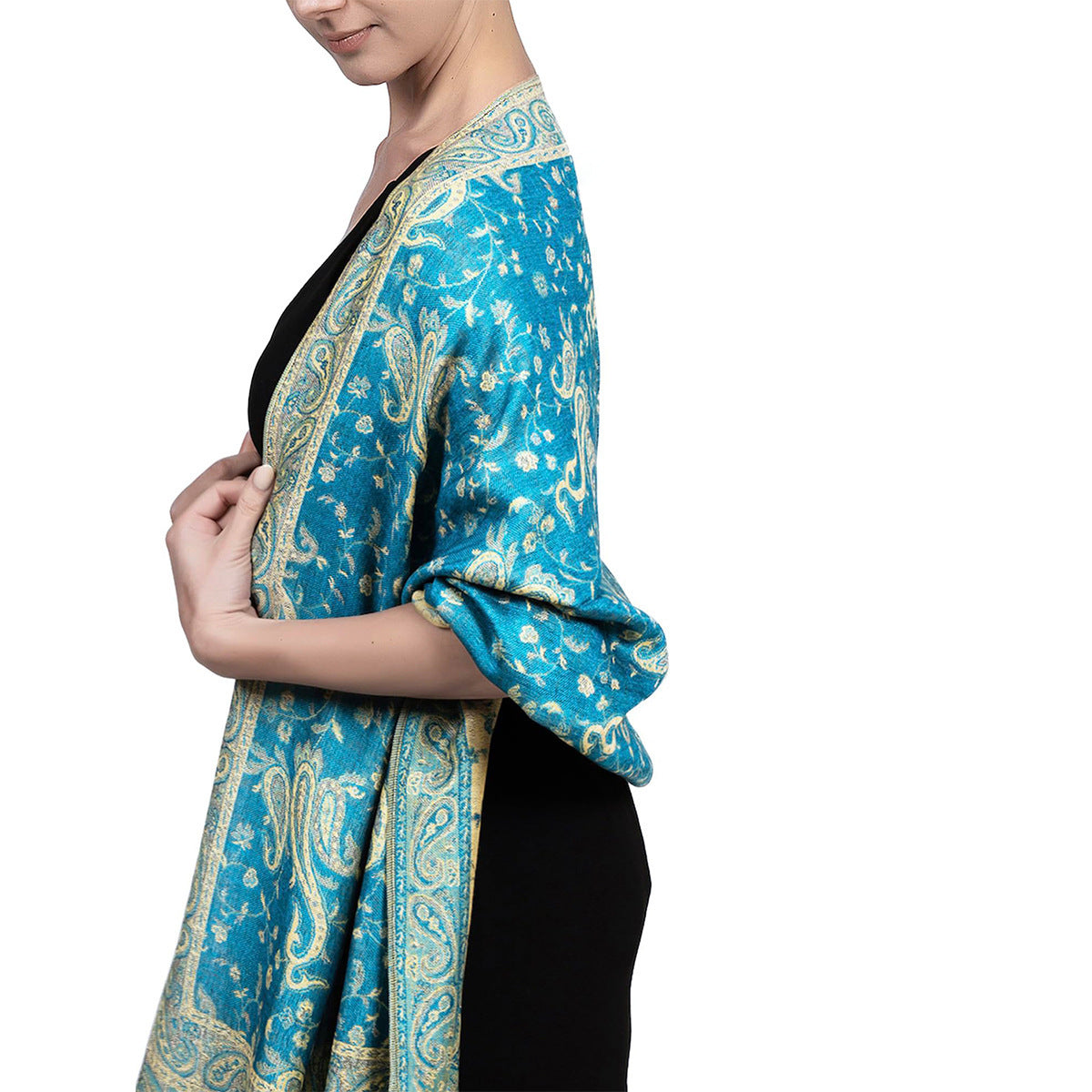 Clemence | Women's Paisley Tassel Shawl Scarf