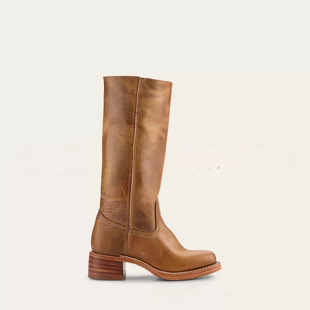 Anais | Women's Retro Square-Toe Western Cowboy Boots
