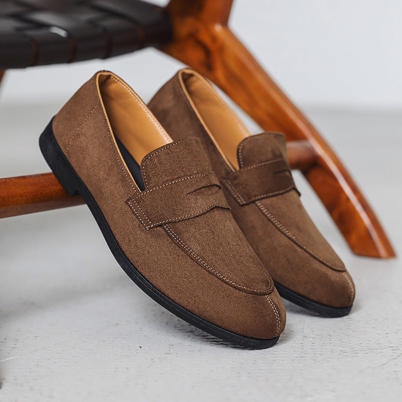 Sebastian | Men's Suede-Look Slip-On Casual Loafers
