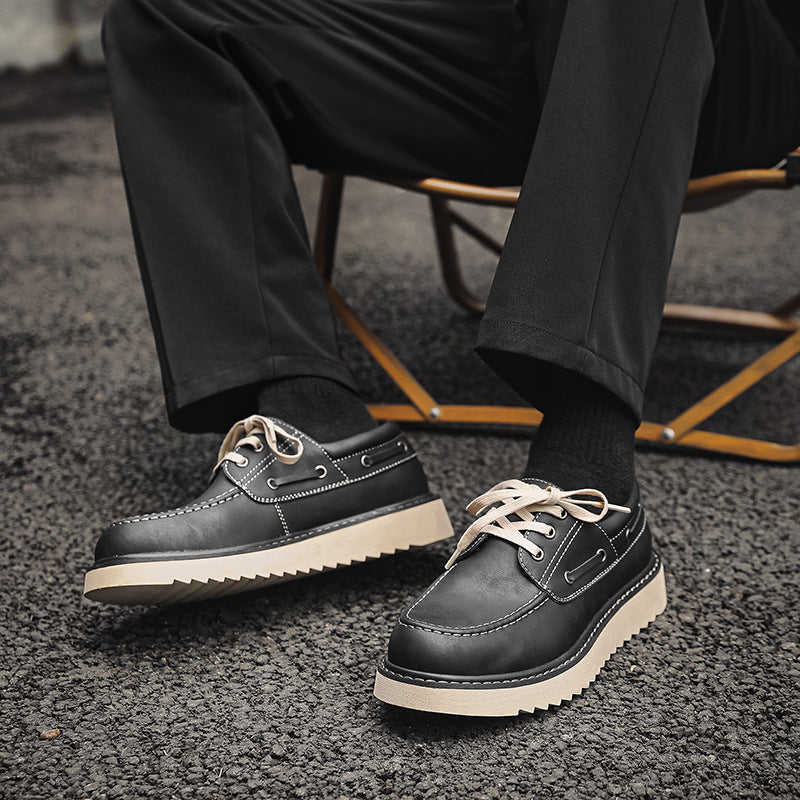 Jasper | Men's Low-Cut Leather Sneakers