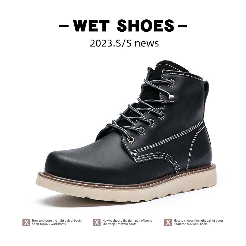Hugo | Men's Retro Suede Work Boots