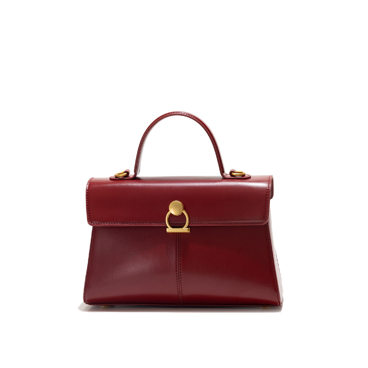 Vivienne | Women's Burgundy Shoulder Tote Bag